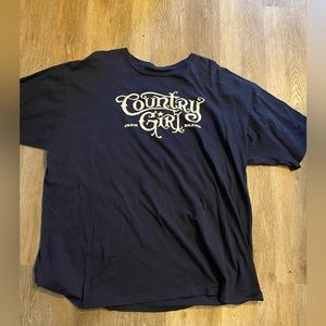 NWOT 3X Country Girl Tee